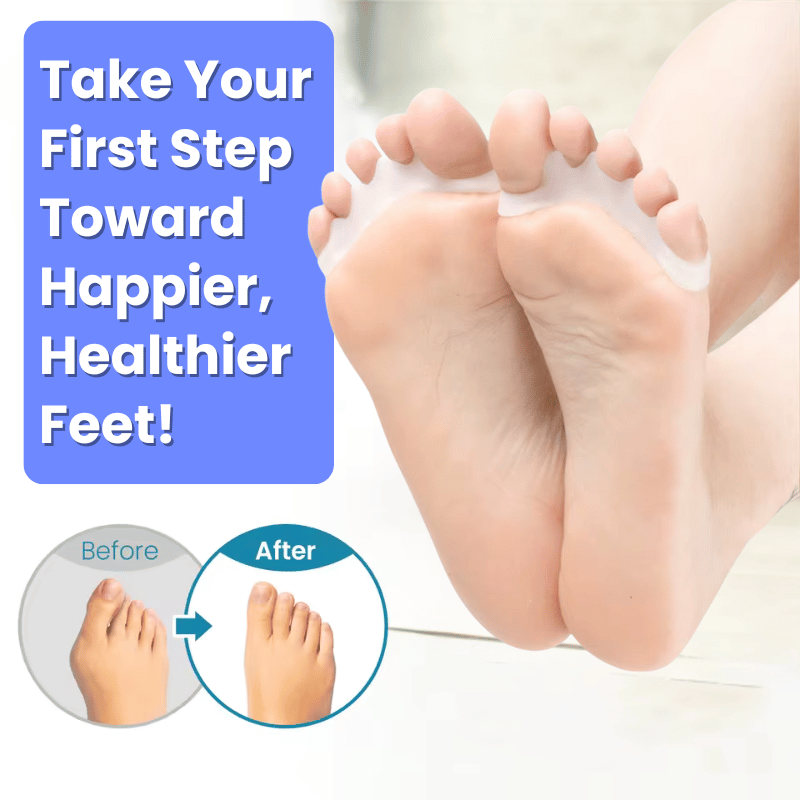 Foot Toe Separator - Correct Bunions & Hammer Toes Naturally – Feel the Relief
