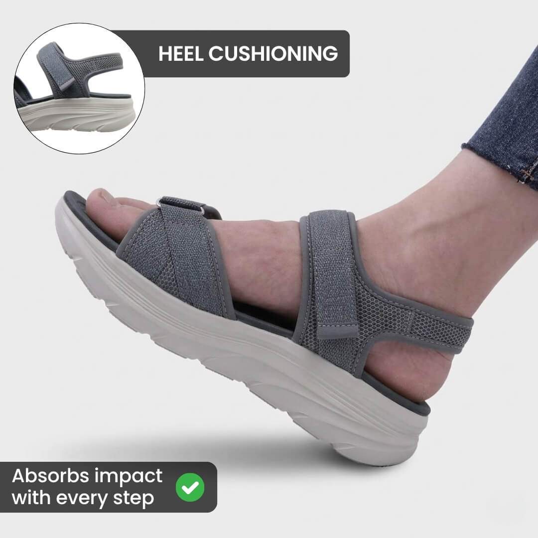 Clara Sandal – Wide Toe Box & Arch Support