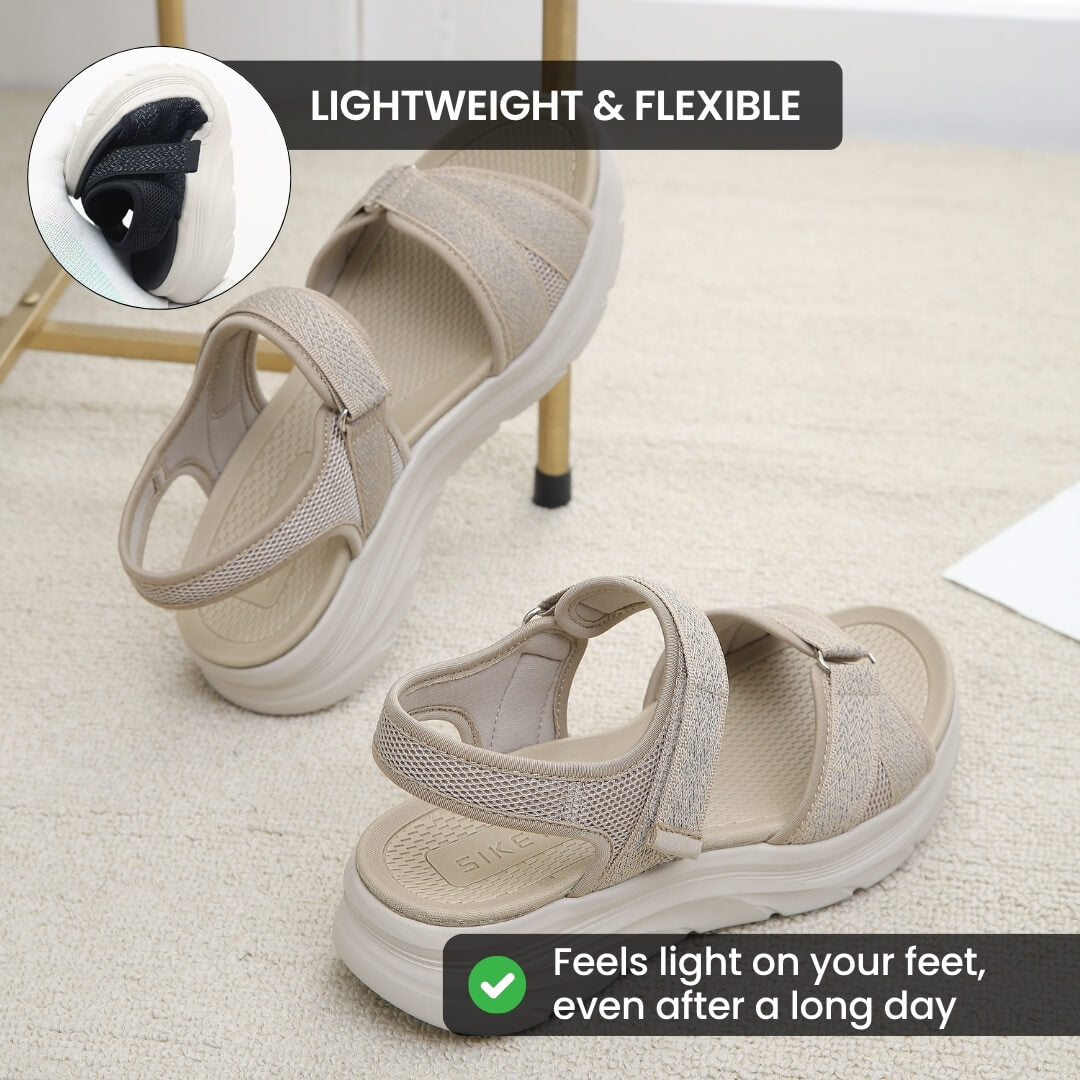 Clara Sandal – Wide Toe Box & Arch Support