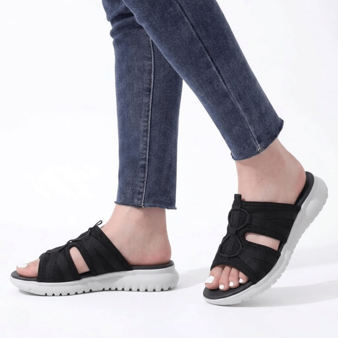 OS Aria Slide Sandal – Cushioned Support & Pressure Relief