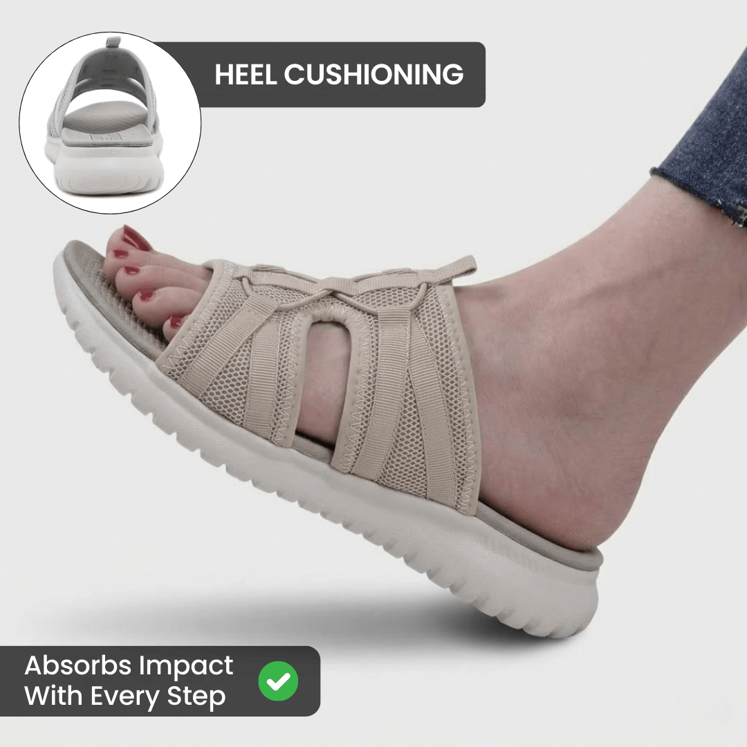 OS Aria Slide Sandal – Cushioned Support & Pressure Relief