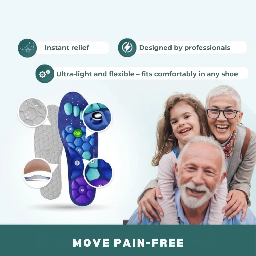 OrthoShoes Magnetic Insoles
