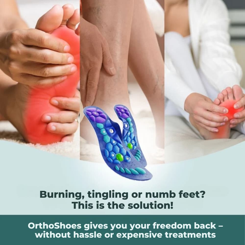 OrthoShoes Magnetic Insoles