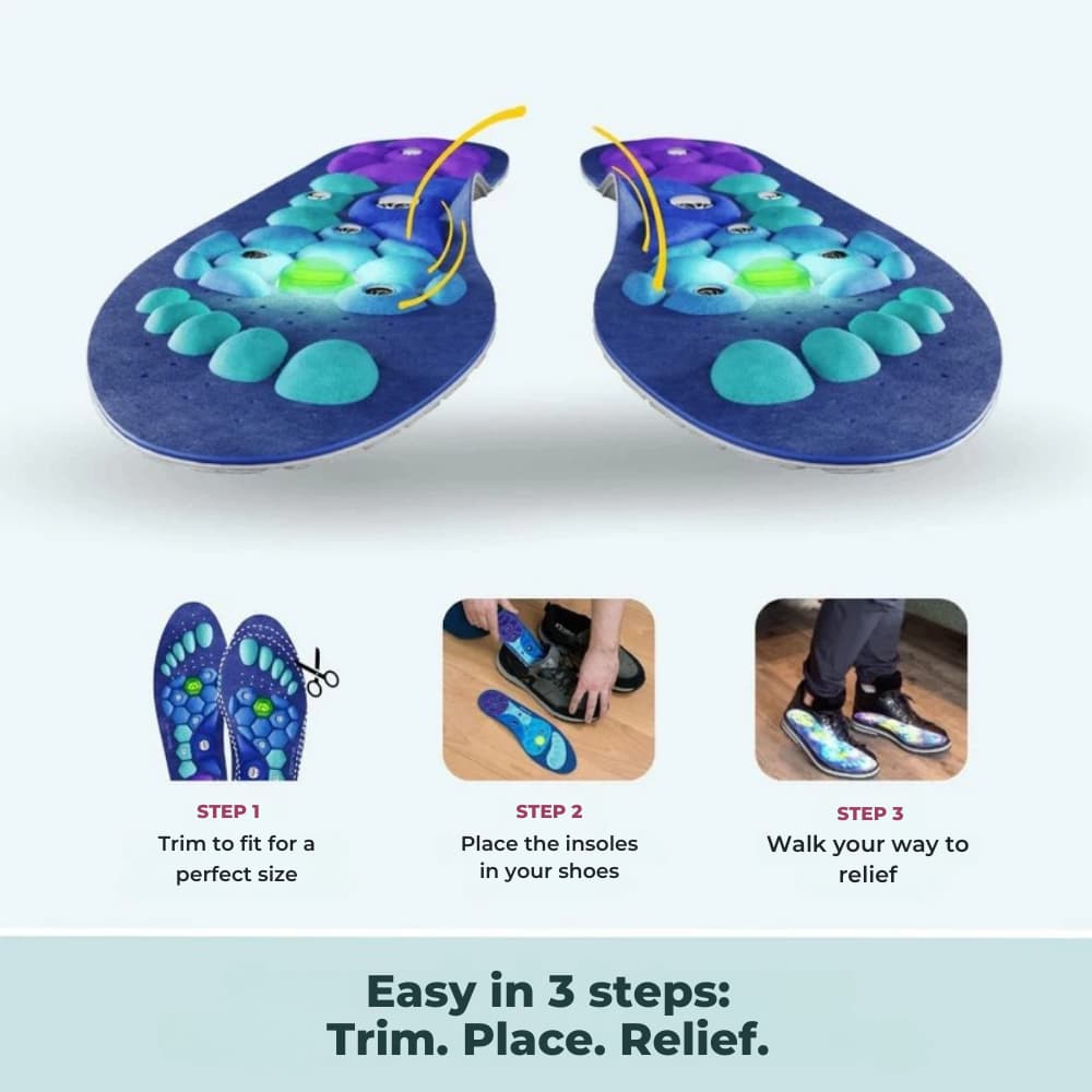 OrthoShoes Magnetic Insoles