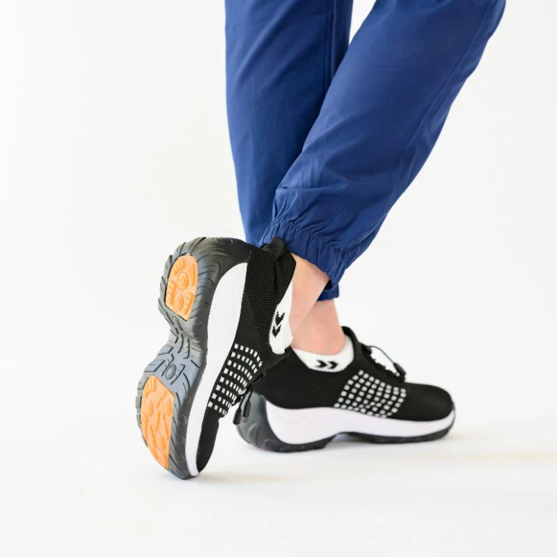 Ortho Stretch Cushion Shoes Women - Black White