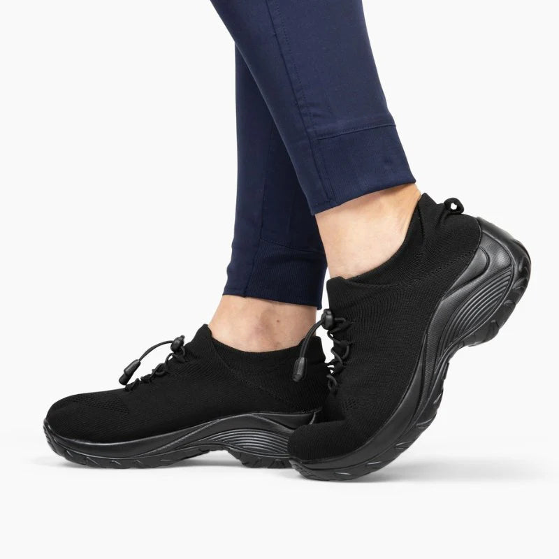 Ortho Stretch Cushion Shoes Women - Midnight Black
