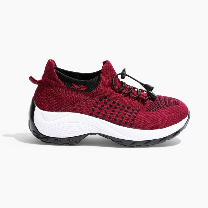 Ortho Stretch Cushion Shoes Women - Red