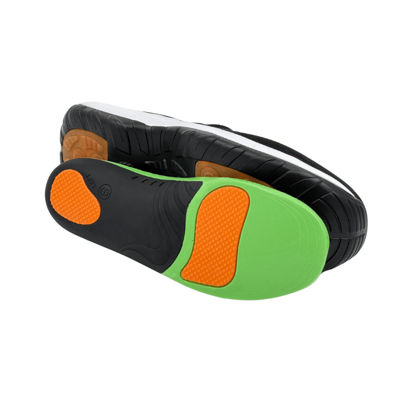 ORTHO-TECH Premium Insoles – Shock Absorbing & All-Day Relief