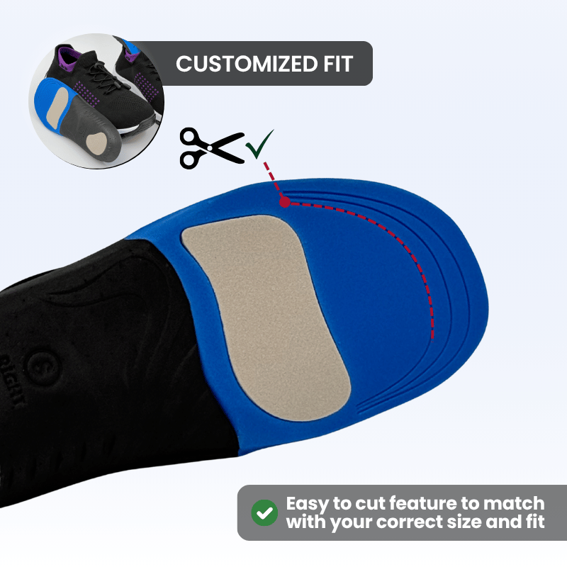 ORTHO-EVA Insoles – Lightweight & Responsive Cushioning