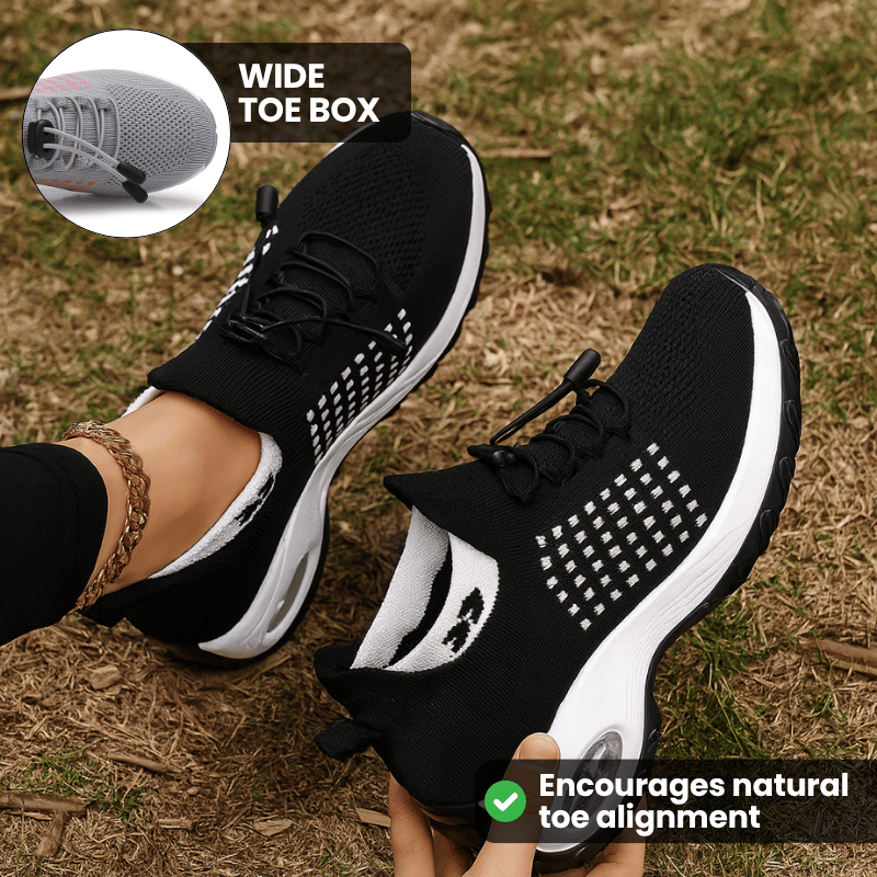 [NEW] Ortho Stretch Air Women - Black / White