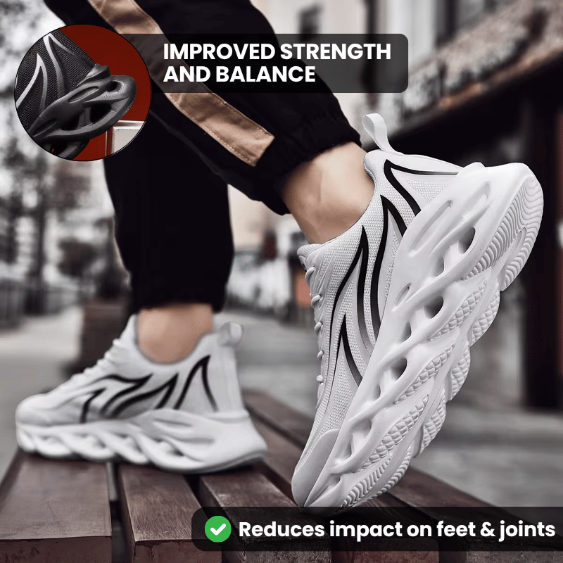 Men’s Comfort Cushion Trainers - Volcano