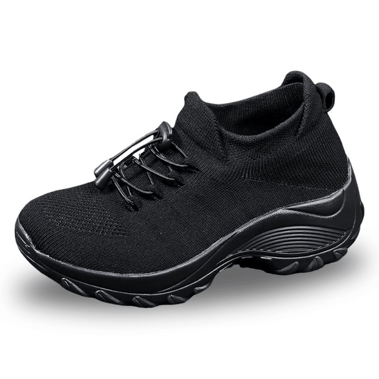 Ortho Stretch Cushion Shoes Women - Midnight Black