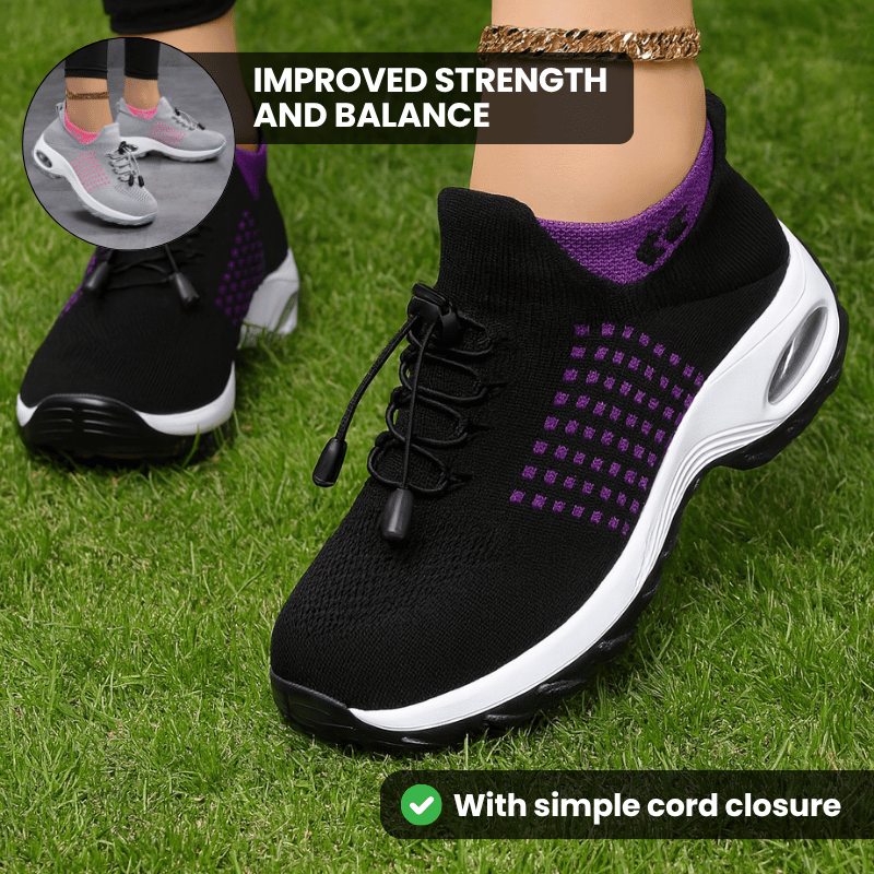 [NEW] Ortho Stretch Air Women - Black / White