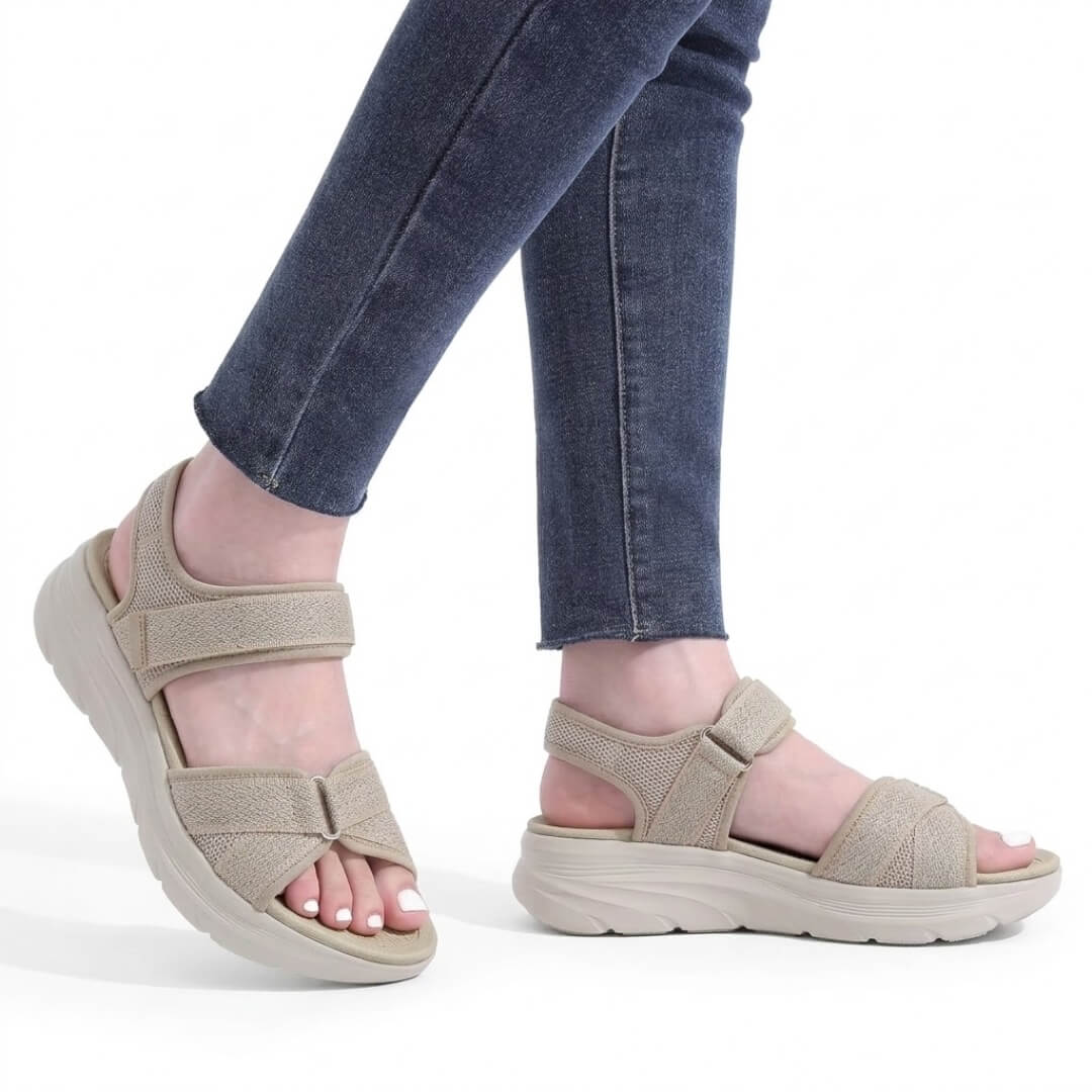 Clara Sandal –  Wide Toe Box & Arch Support
