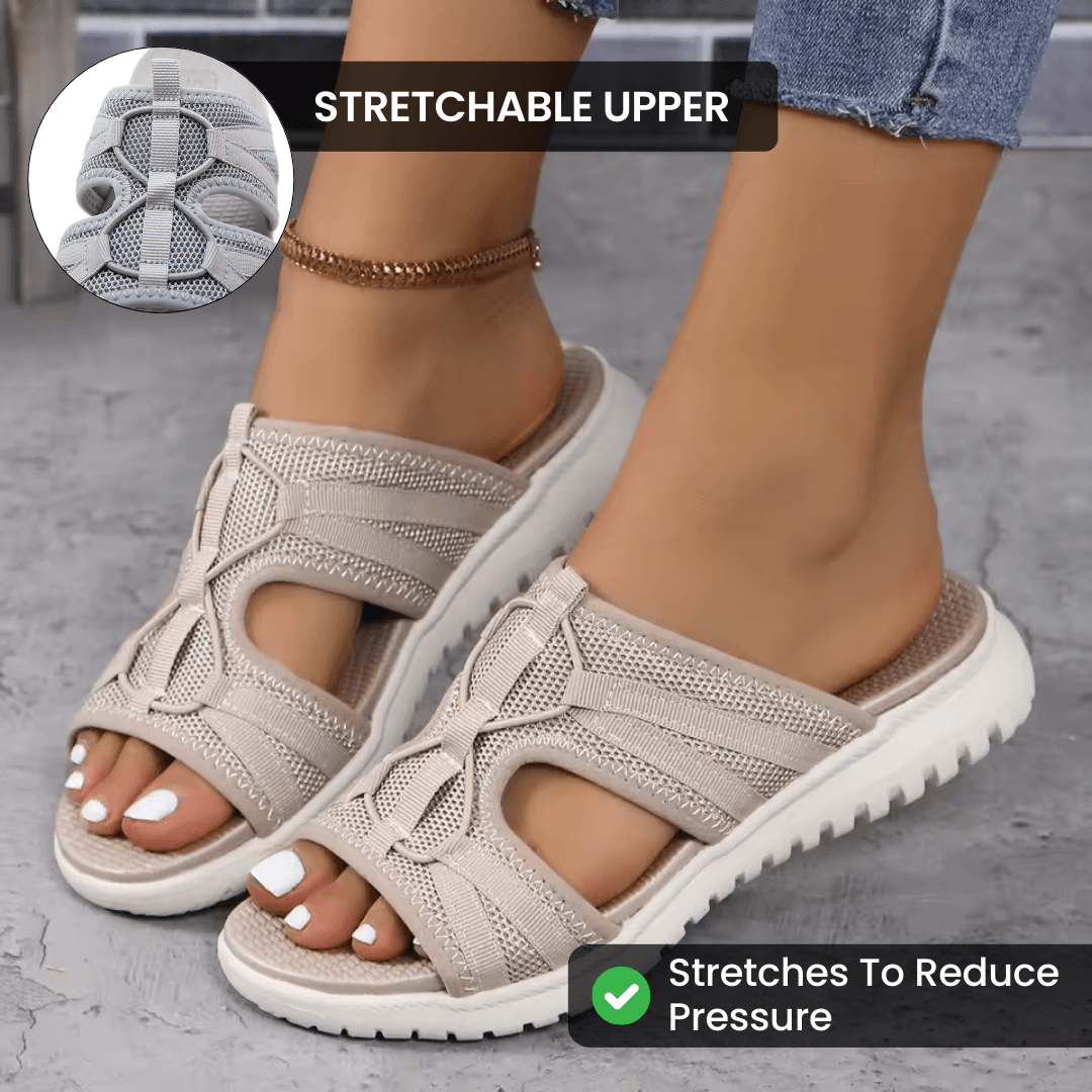 OS Aria Slide Sandal – Cushioned Support & Pressure Relief