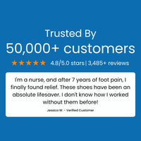 ShiftEase - 12-Hour Shift Shoes for All-Day Foot, Knee & Back Pain Relief (BOGO)