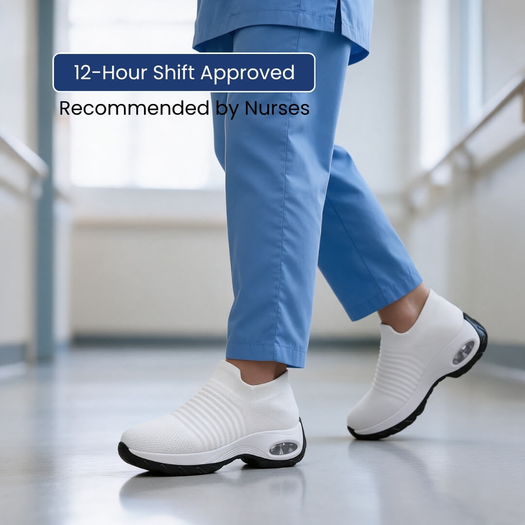 ShiftElite - 12-Hour Shift Shoes for All-Day Foot, Knee & Back Pain Relief (BOGO)