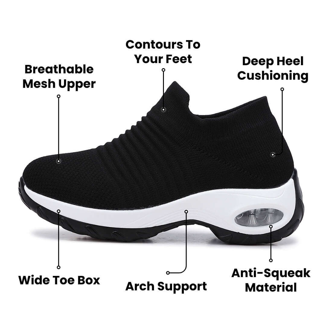 ShiftElite - 12-Hour Shift Shoes for All-Day Foot, Knee & Back Pain Relief (BOGO)