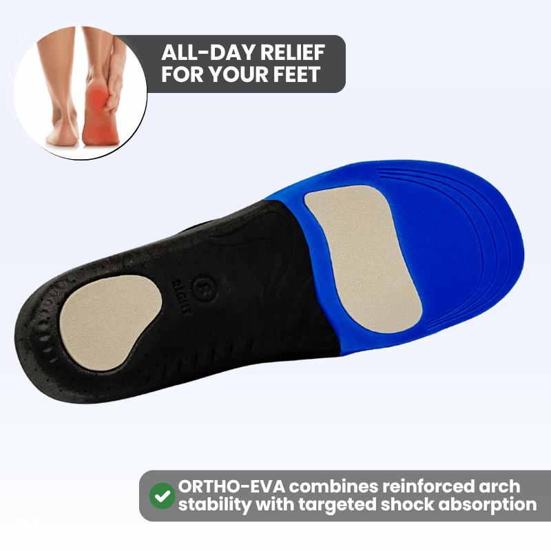 ORTHO-EVA Insoles – Lightweight & Responsive Cushioning