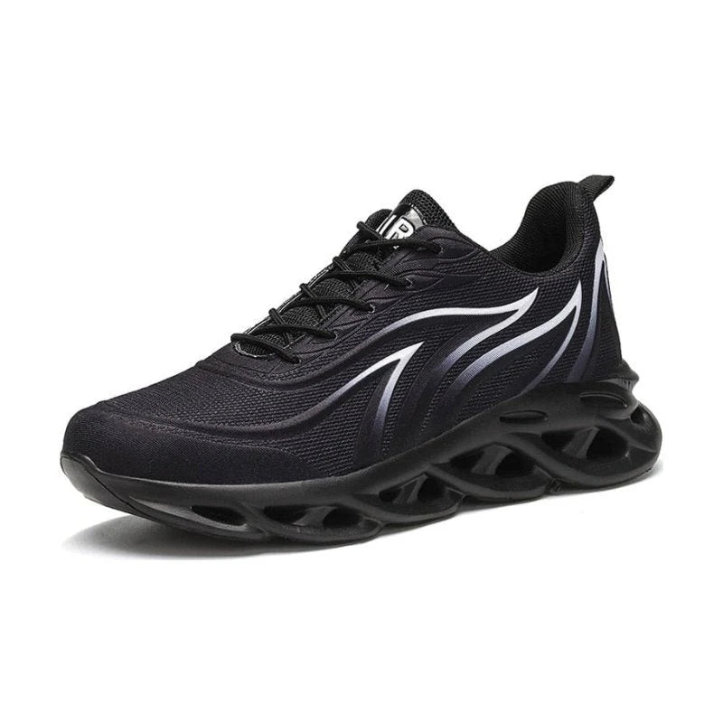 Men’s Comfort Cushion Trainers - Red