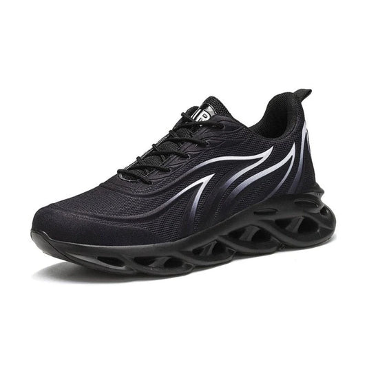 Men’s Comfort Cushion Trainers - Black
