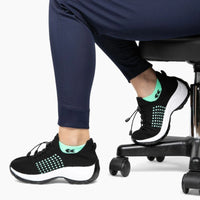 Ortho Stretch Cushion Shoes Women - Black Sky Blue