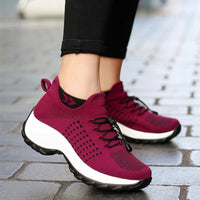 Ortho Stretch Cushion Shoes Women - Red