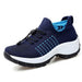 Ortho Stretch Cushion Shoes Women - White Blue